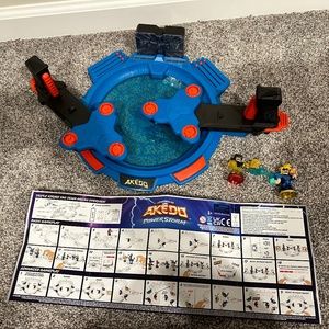 Legends of Akedo Powerstorm Triple Strike Tag Team Arena with 40+ Battle Sounds